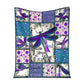 Mental Health Awareness Dragonfly 50 x 60 Inch Flannel Blanket For Cozy Bedroom And Sofa Decor