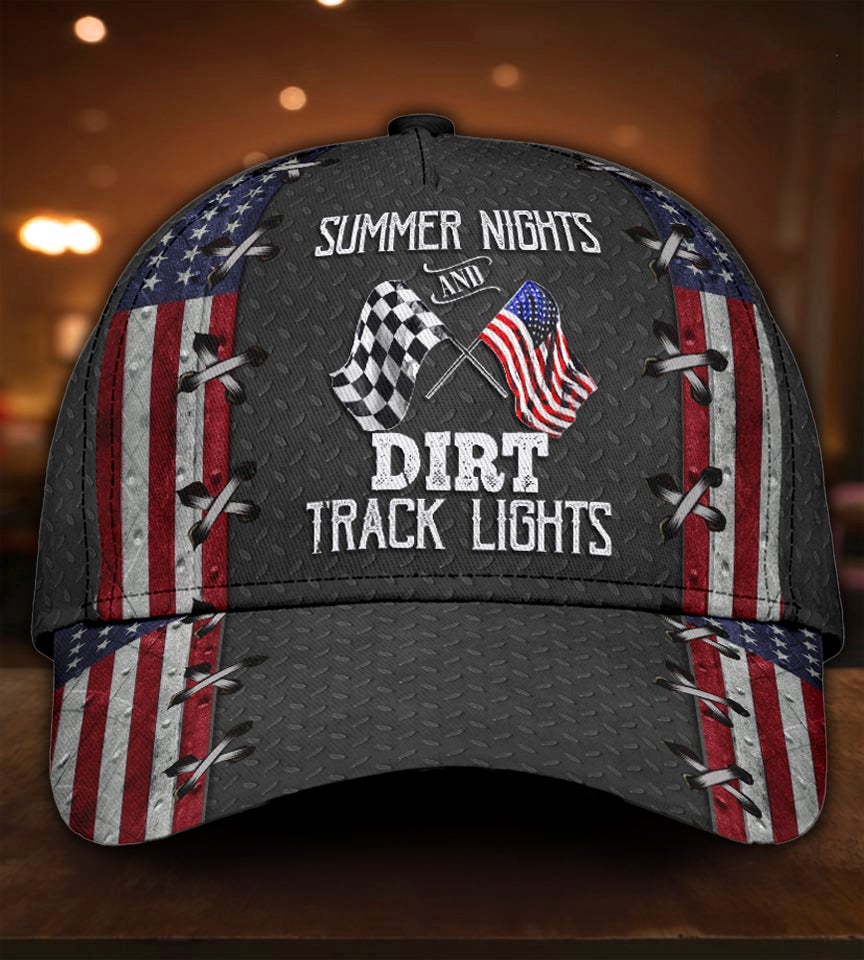 Dirt Track Racing Summer Nights American – Classic Cap