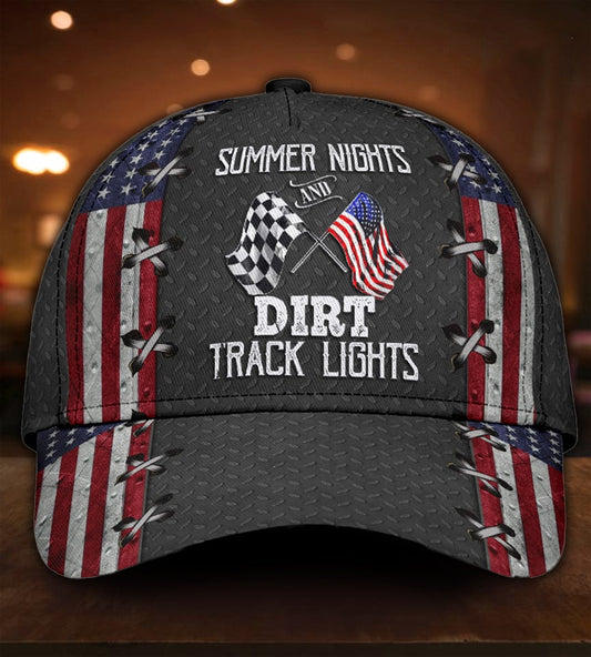 Dirt Track Racing Summer Nights American – Classic Cap