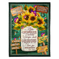 Sunflower Strong Spirit Message Mom To Daughter 50 x 60 Inch Flannel Blanket For Cozy Bedroom And Sofa Decor