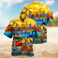 Sunset At The Oil Field Limited Edition – Hawaiian Shirt