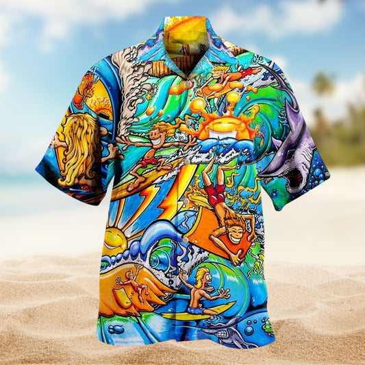 Surf Happy Edition – Hawaiian Shirt