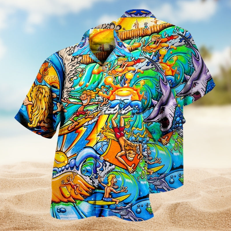 Surf Happy Edition – Hawaiian Shirt