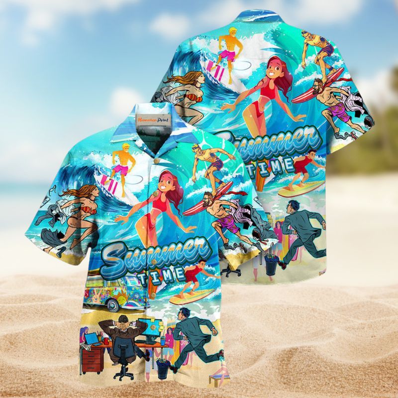 Surf Summer Time Best Edition – Hawaiian Shirt