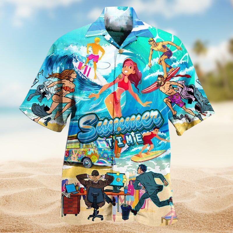 Surf Summer Time Best Edition – Hawaiian Shirt