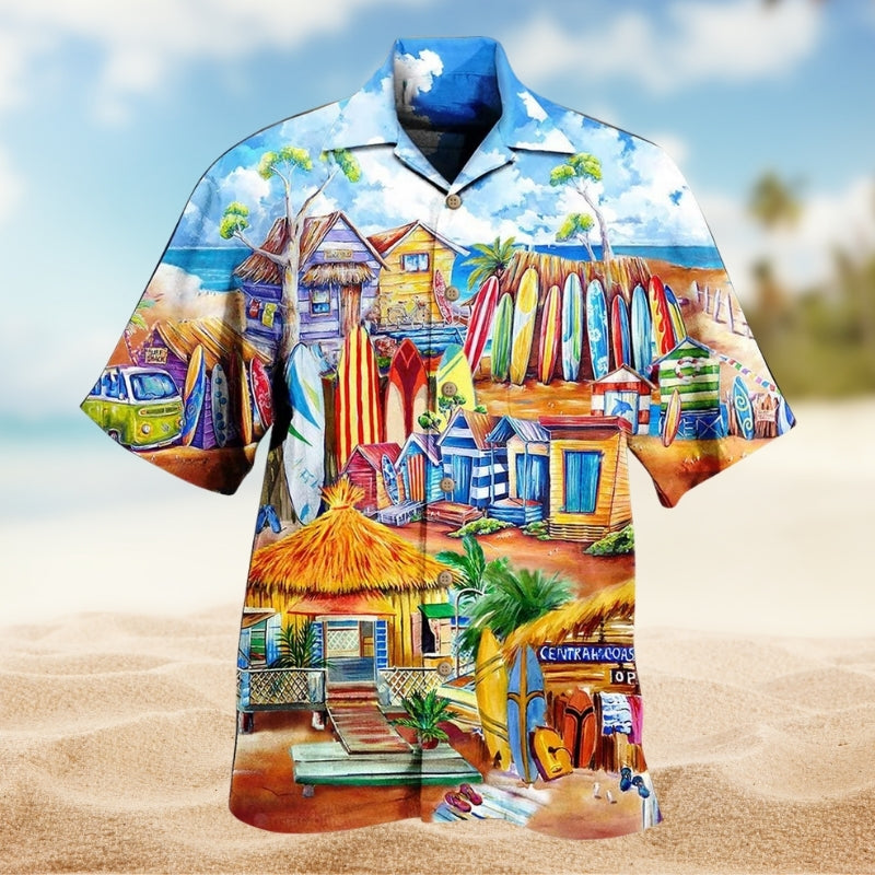 Surfboard Store And Beach Limited Edition - Hawaiian Shirt - HAWS29FNN310521