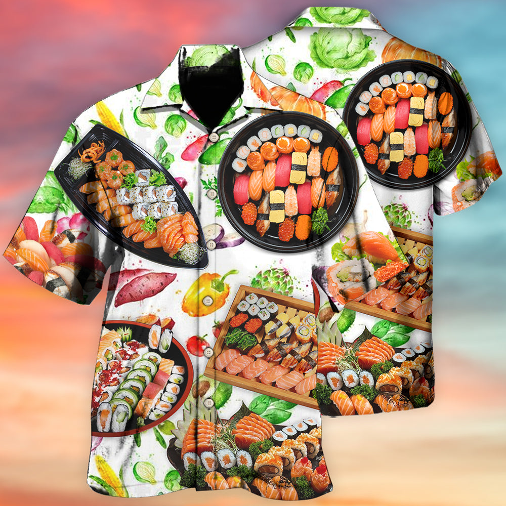 Sushi Fun High Vibes Art - Hawaiian Shirt