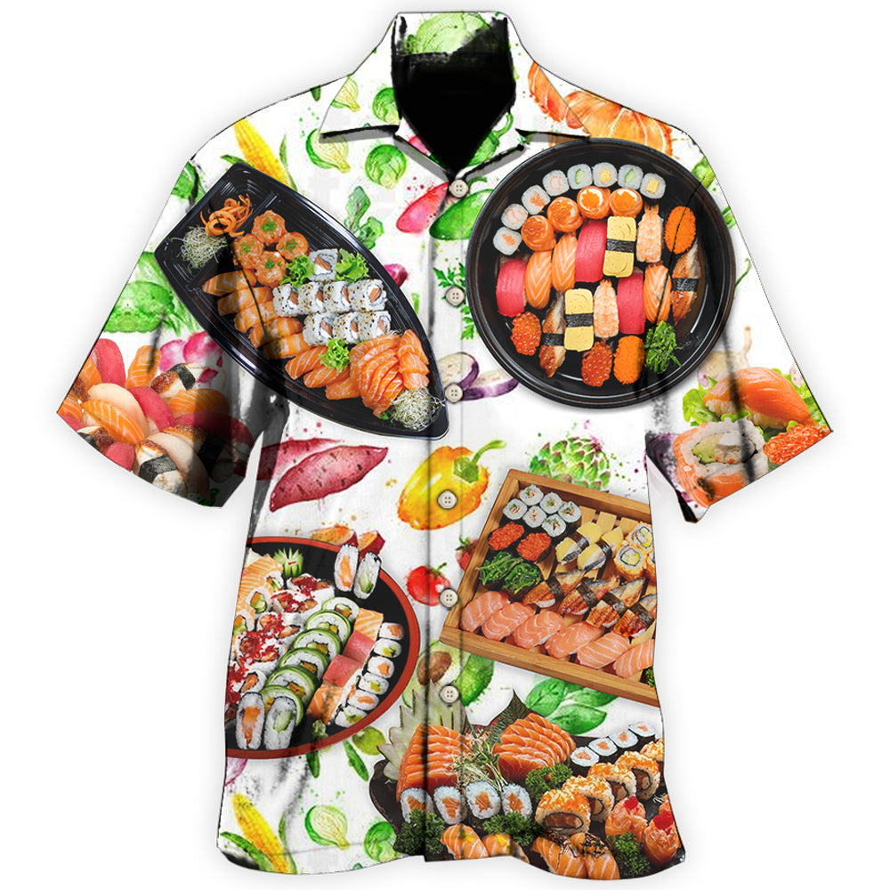 Sushi Fun High Vibes Art - Hawaiian Shirt