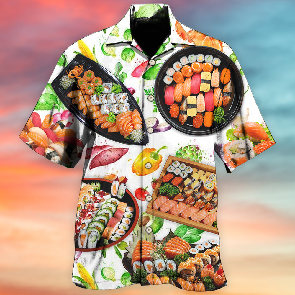 Sushi Fun High Vibes Art - Hawaiian Shirt