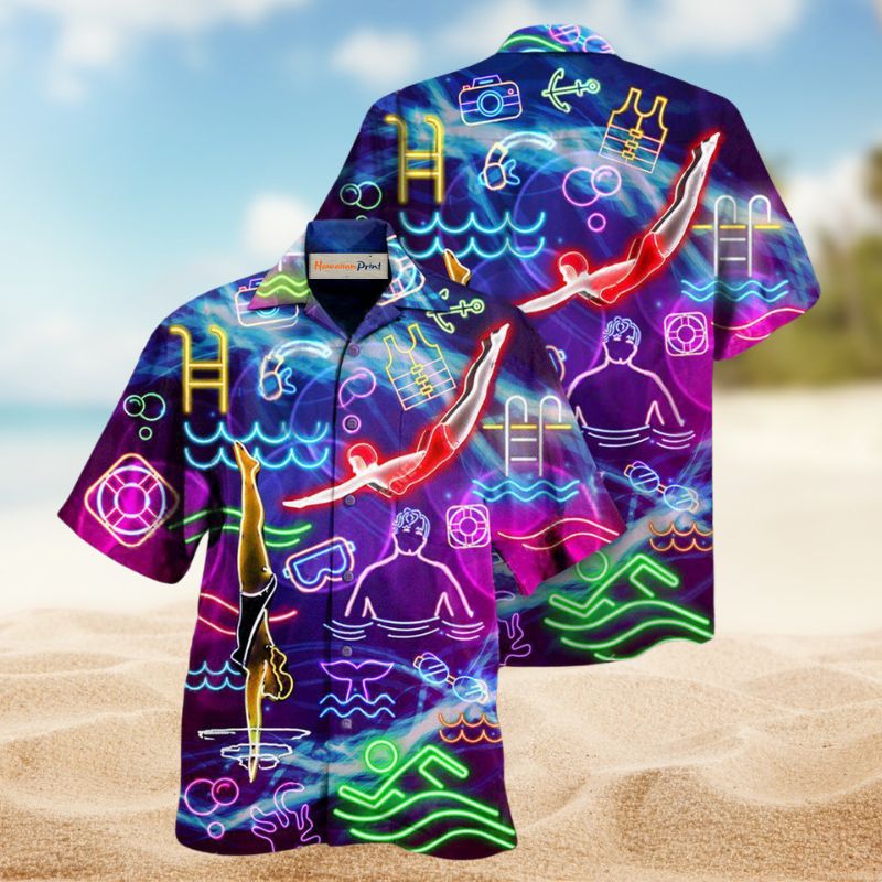 Swim With Your Heart Edition – Hawaiian Shirt