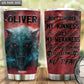 Wolf Kindness Personalized 20 Oz Tumbler For Hot Cold Drinks And Travel
