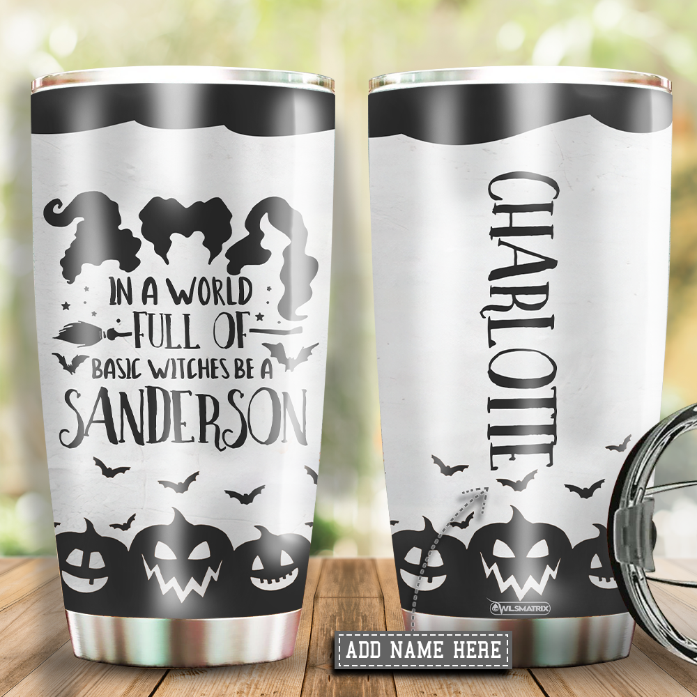 Halloween Basic Witches Personalized 20 Oz Tumbler