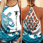 Turtle Loves Beach Loves Ocean Limited Edition 9 – Hollow Tank Top