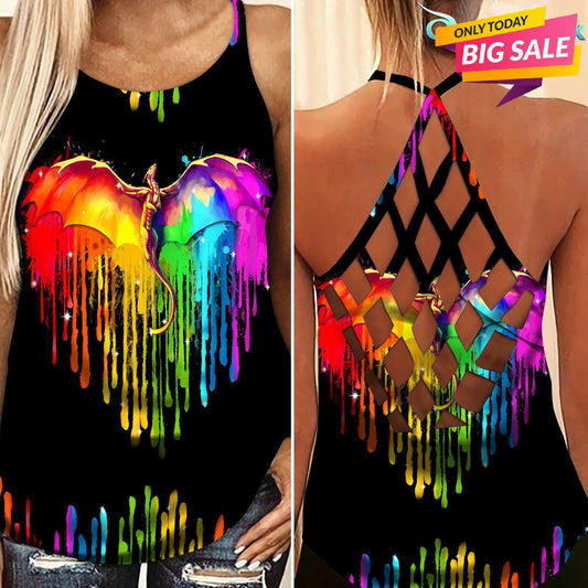 LGBT Love Limited Edition 10 Pride – Hollow Tank Top