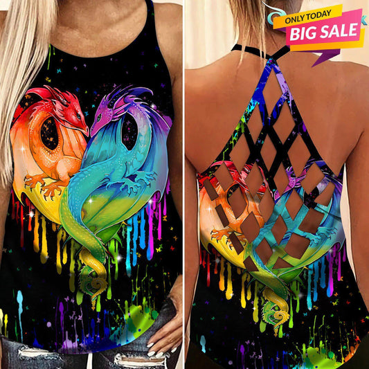 LGBT Love Limited Edition 1 Pride – Hollow Tank Top