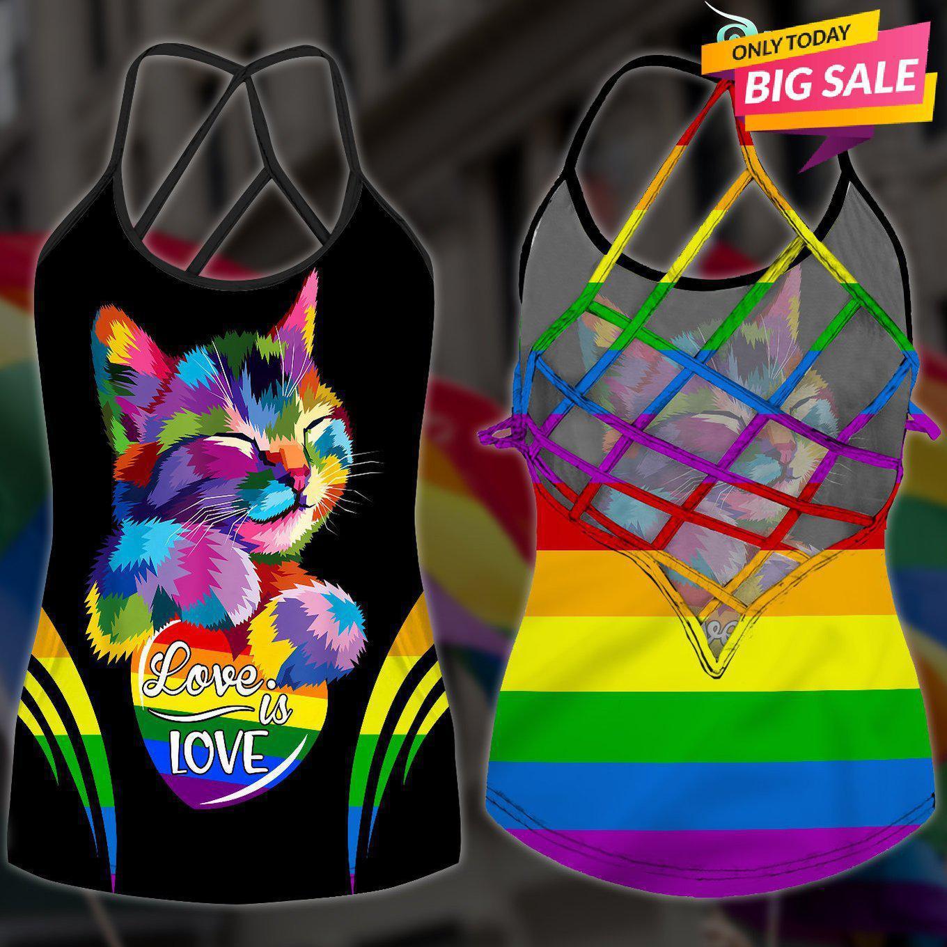 LGBT Love Limited Edition 2 Pride – Hollow Tank Top