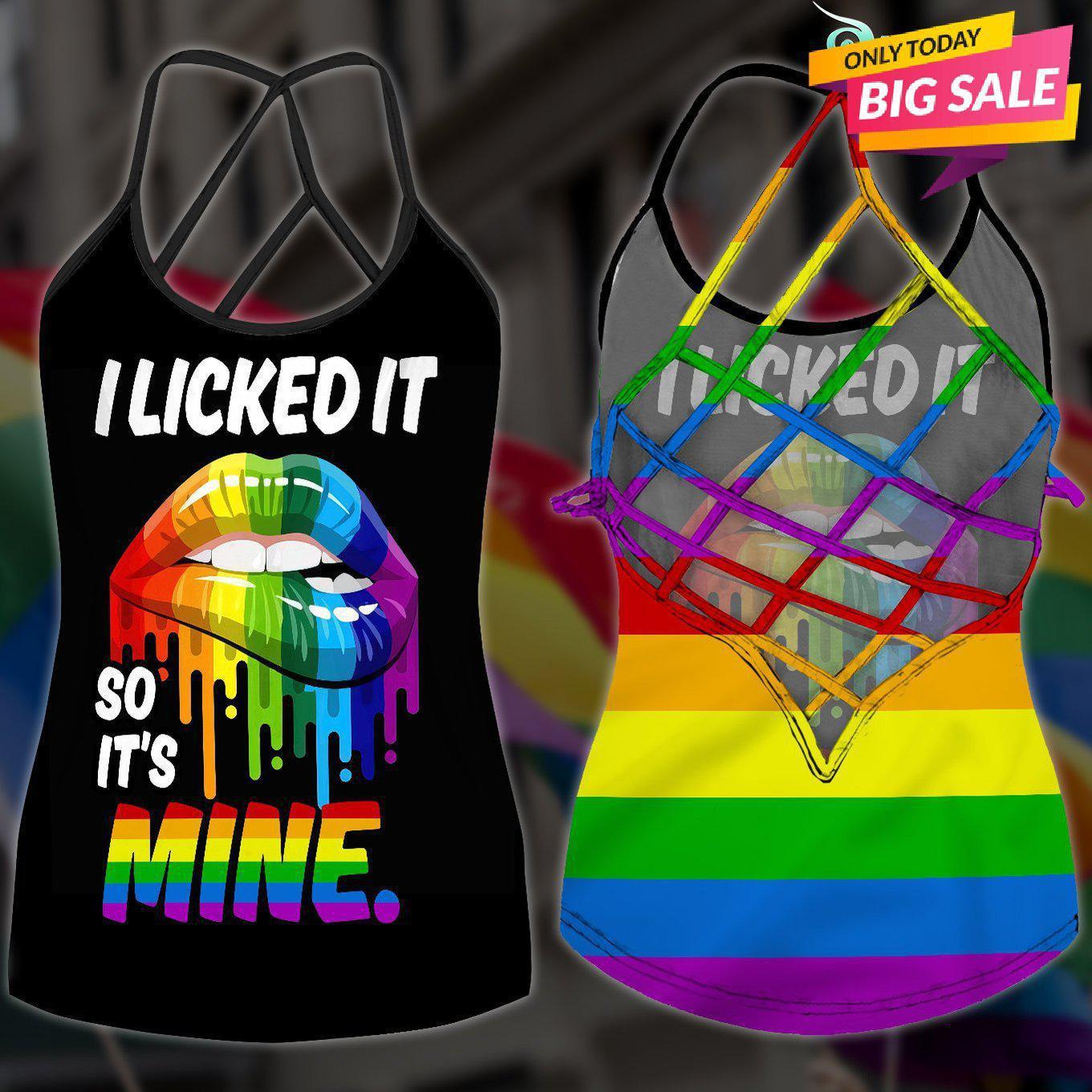 LGBT Love Limited Edition 5 Pride – Hollow Tank Top