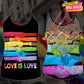 LGBT Love Limited Edition 8 Pride – Hollow Tank Top