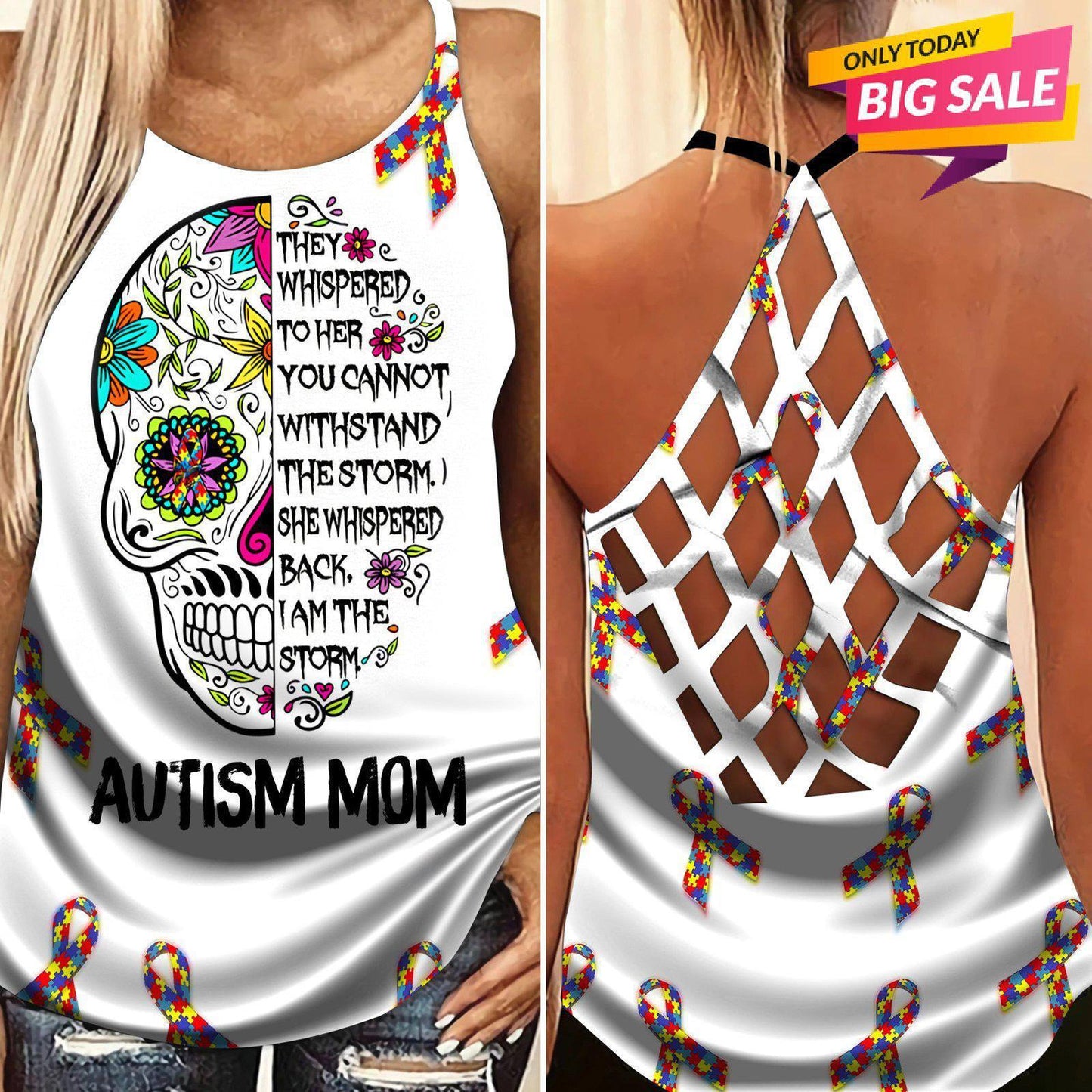 Autism Love Limited Edition 13 – Hollow Tank Top