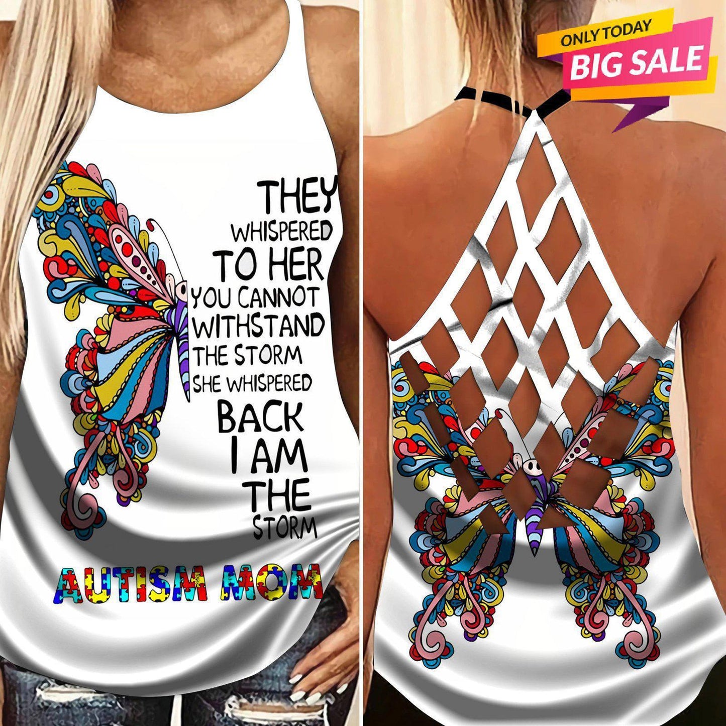 Autism Love Limited Edition 14 – Hollow Tank Top