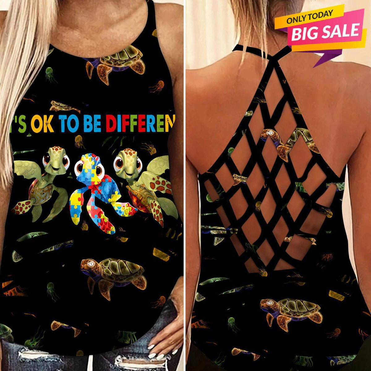 Autism Love Limited Edition 15 – Hollow Tank Top