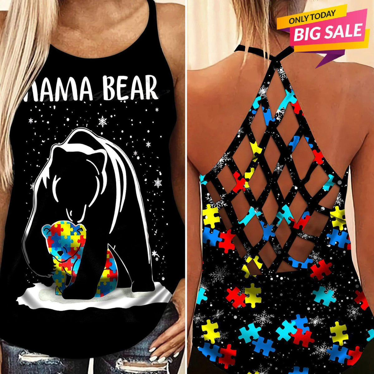 Autism Love Limited Edition 18 – Hollow Tank Top