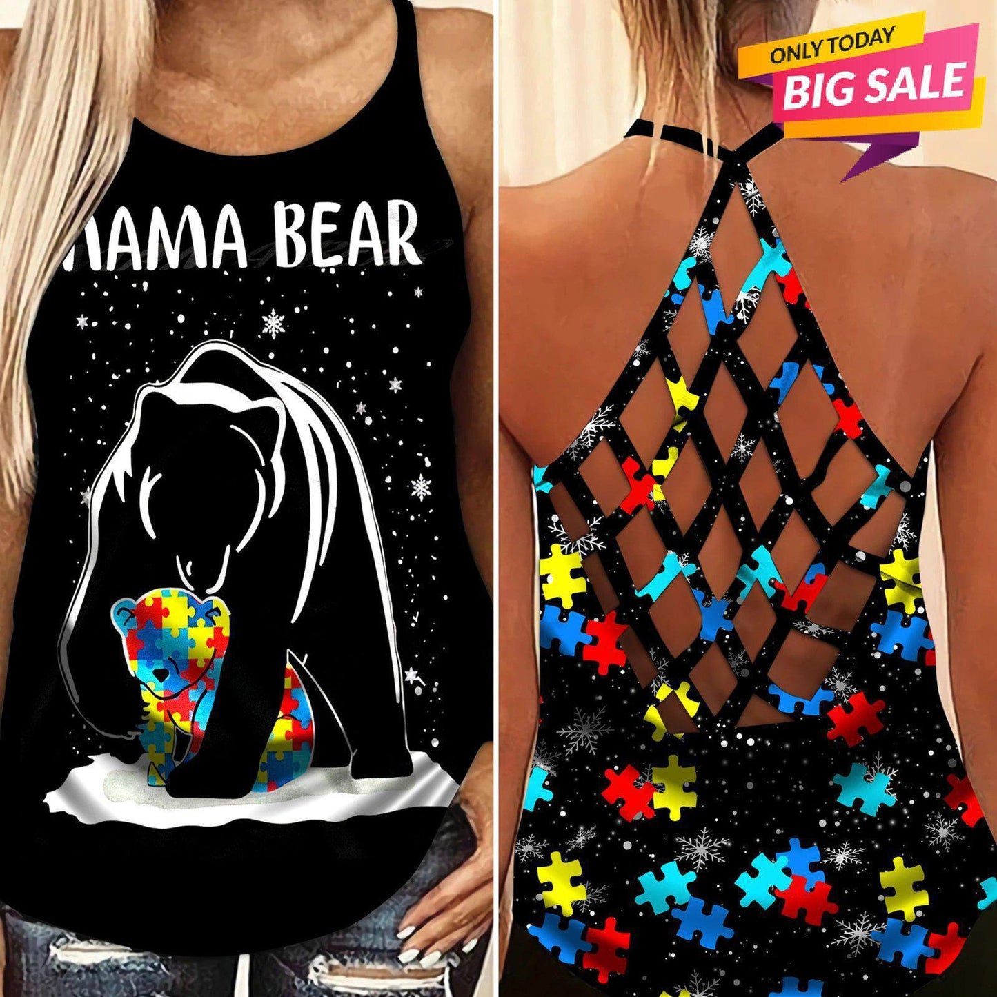 Autism Love Limited Edition 18 – Hollow Tank Top