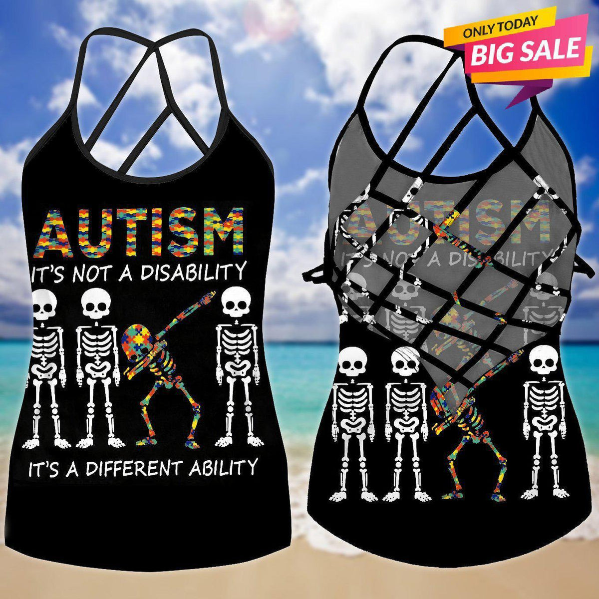 Autism Love Limited Edition 22 – Hollow Tank Top