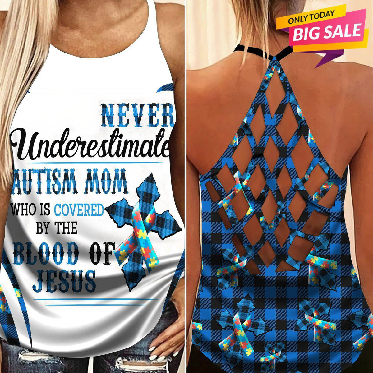 Autism Love Limited Edition 4 – Hollow Tank Top