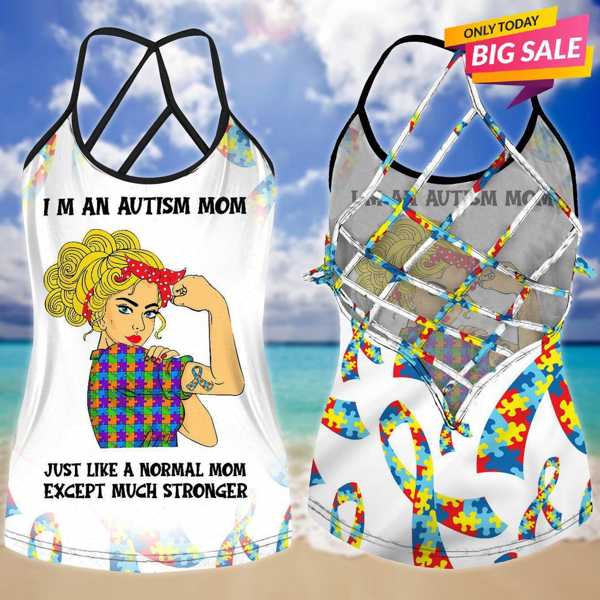 Autism Love Limited Edition 8 – Hollow Tank Top