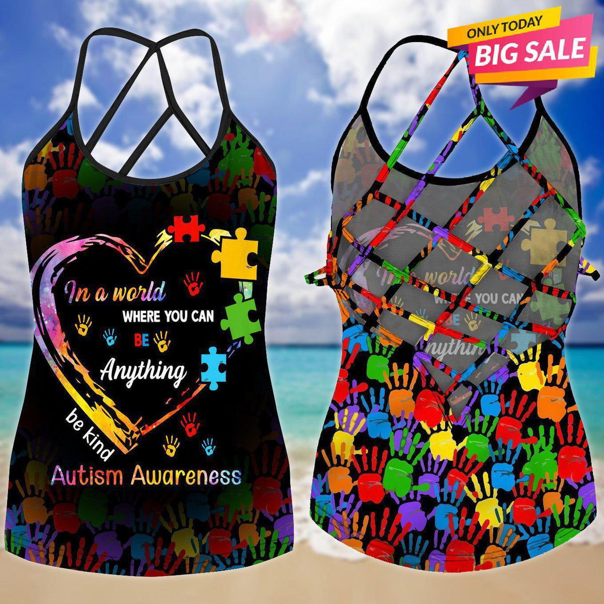 Autism Love Limited Edition 9 – Hollow Tank Top