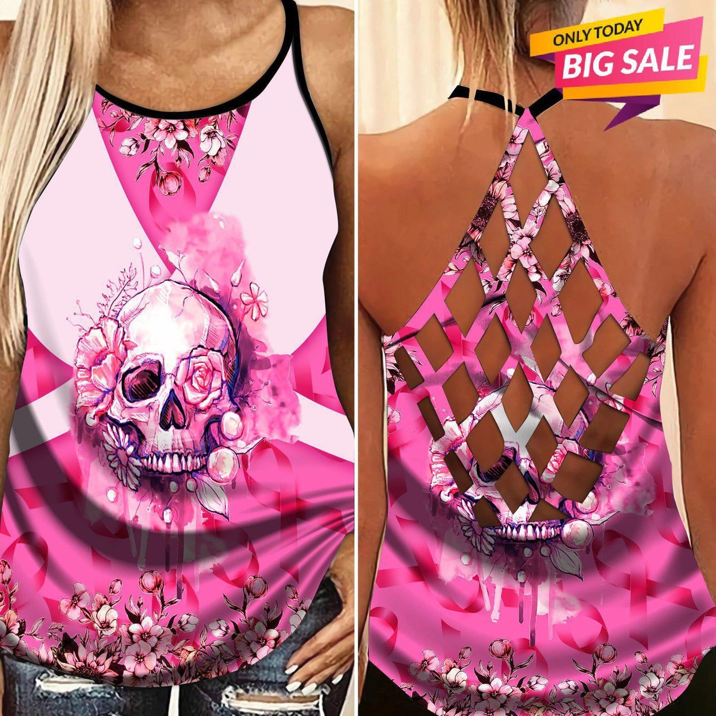 Cancer Stronger Limited Edition 11 – Hollow Tank Top
