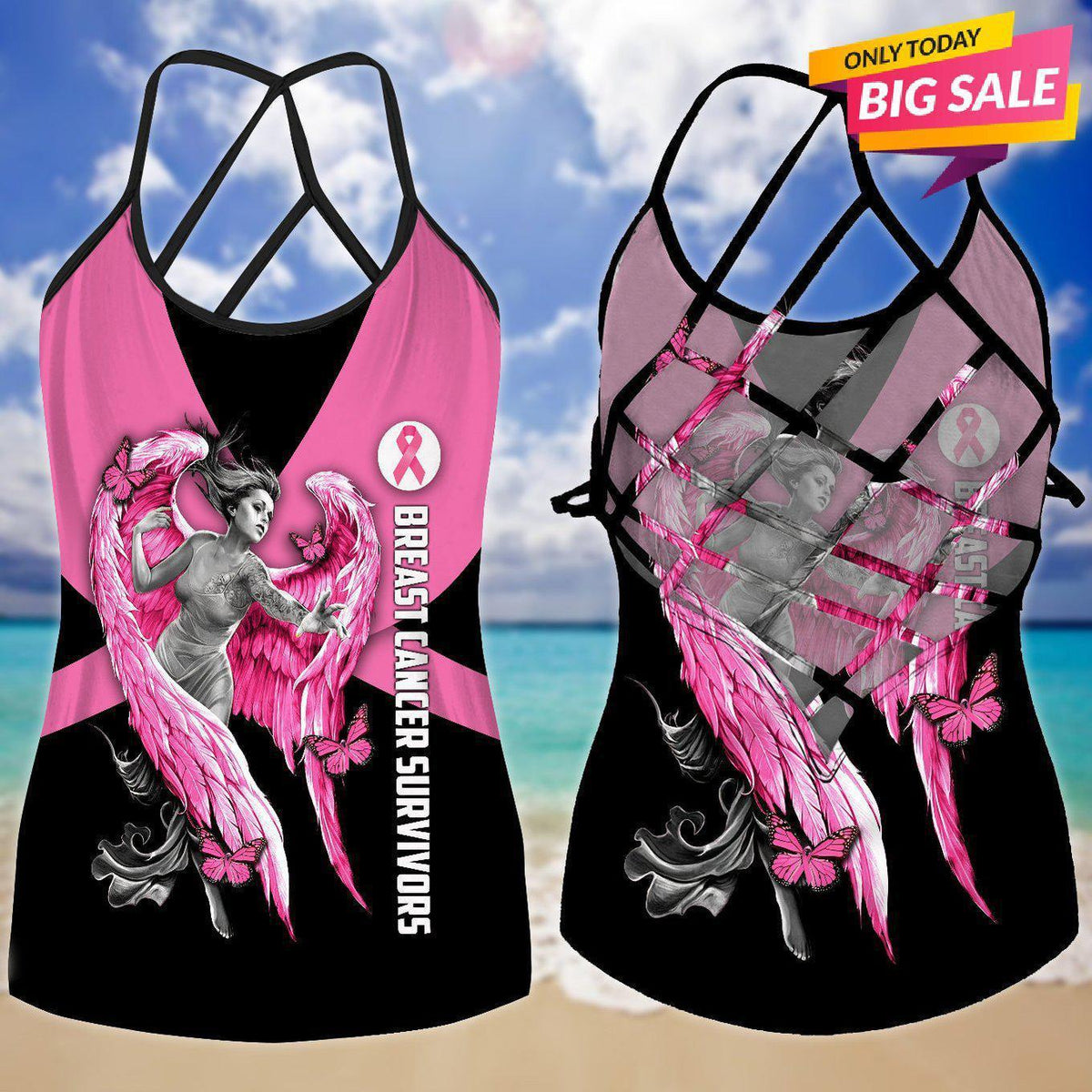 Cancer Stronger Limited Edition 1 – Hollow Tank Top