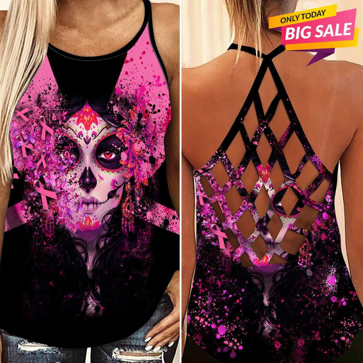 Cancer Stronger Limited Edition 6 – Hollow Tank Top