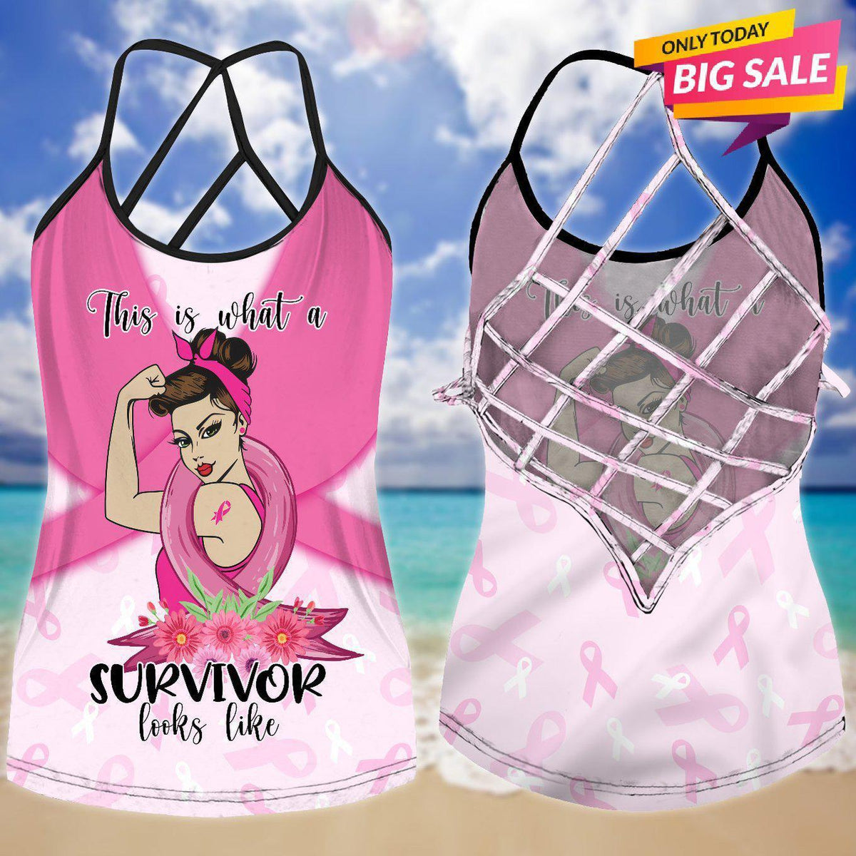 Cancer Stronger Limited Edition 9 – Hollow Tank Top