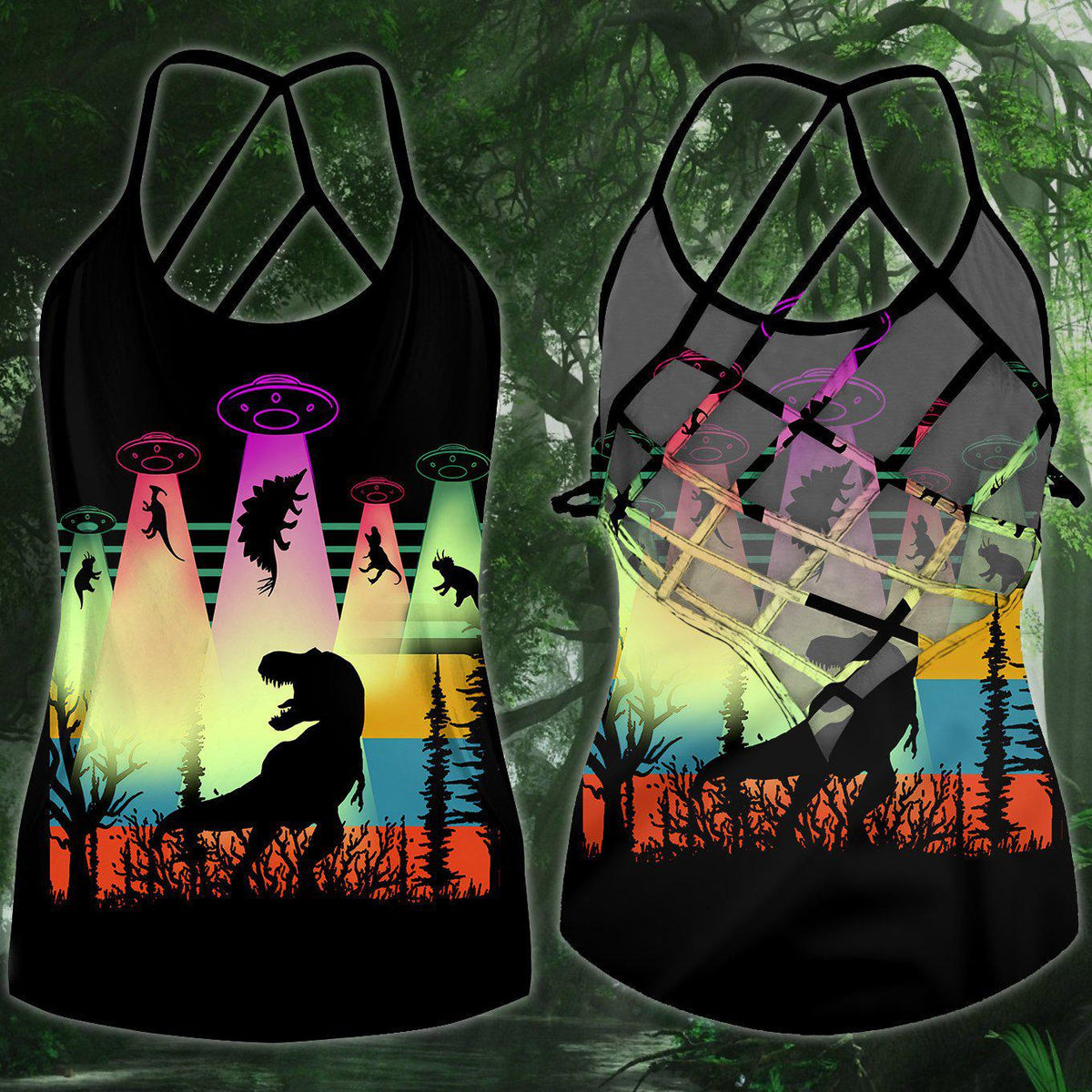 Dinosaurs Peace Life Style Limited Edition 1 – Hollow Tank Top