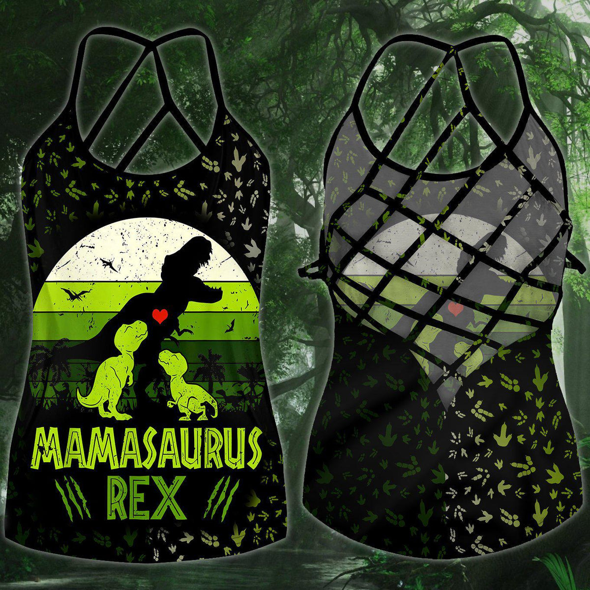 Dinosaurs Peace Life Style Limited Edition 3 – Hollow Tank Top