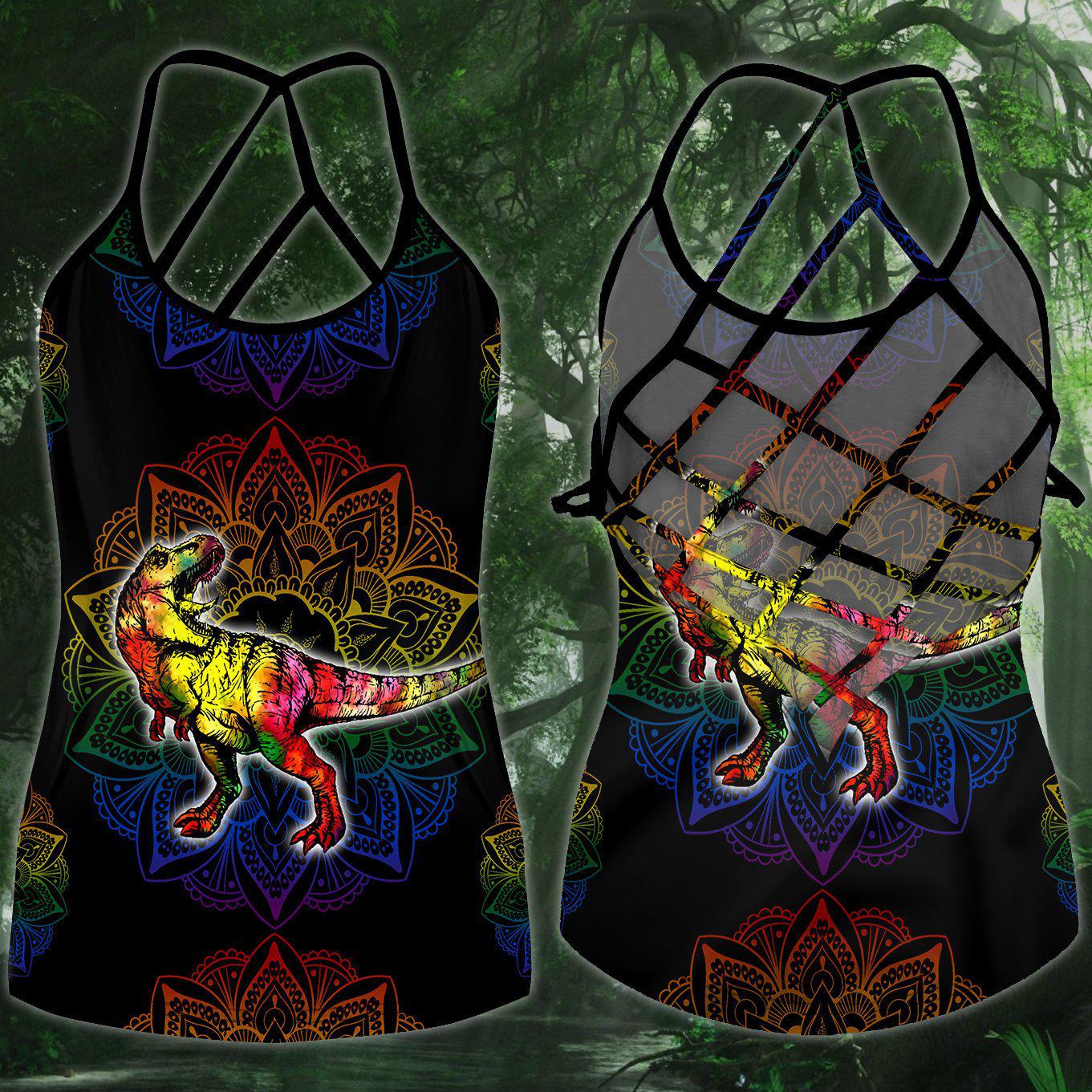 Dinosaurs Peace Life Style Limited Edition 4 – Hollow Tank Top