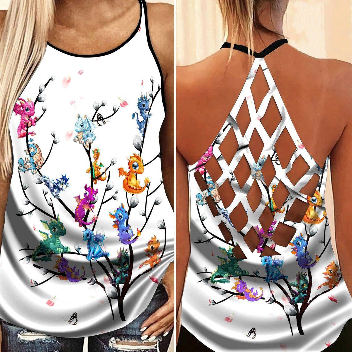 Dragon Stronger Everyday Limited Edition 1 – Hollow Tank Top