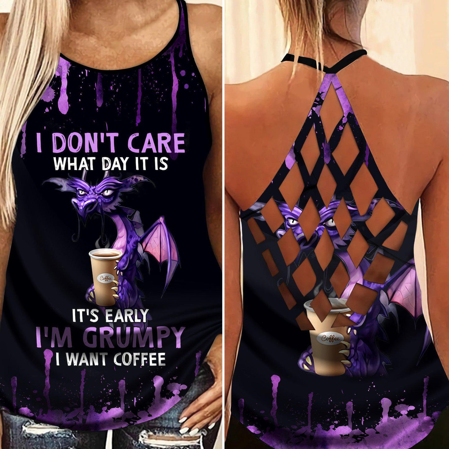 Dragon Stronger Everyday Limited Edition 3 – Hollow Tank Top