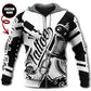 Tattoo Black White Classic Personalized - 3D Hoodie