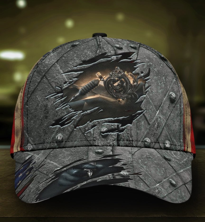 Tattoo Black Hand Art Style – Classic Cap
