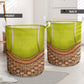 Tennis Ball Rattan Texture - Laundry Basket - Owls Matrix LTD