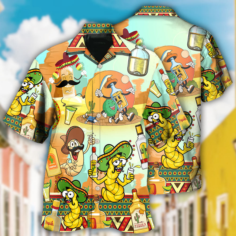 Wine Tequila Mexico Style – Hawaiian Shirt