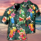 Cocktail Tequila Tropical Leaf Style – Hawaiian Shirt