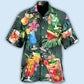 Cocktail Tequila Tropical Leaf Style – Hawaiian Shirt