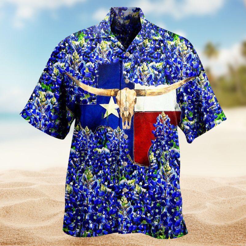 Texas Bluebonnet Forever Edition – Hawaiian Shirt