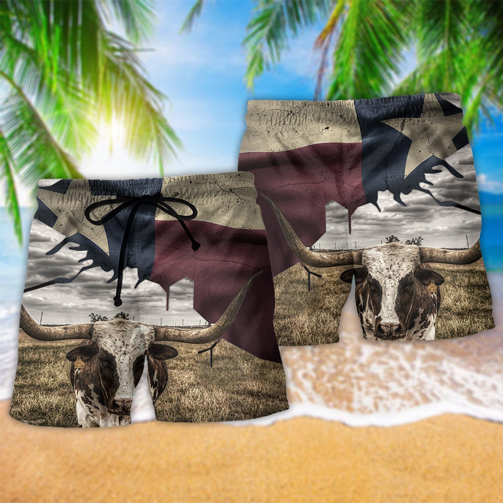 Texas Peace Strong Identity Art – Beach Short