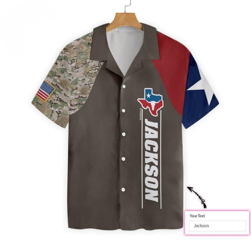 Texas Peace Life Style Limited Custom Name 25 – Hawaiian Shirt