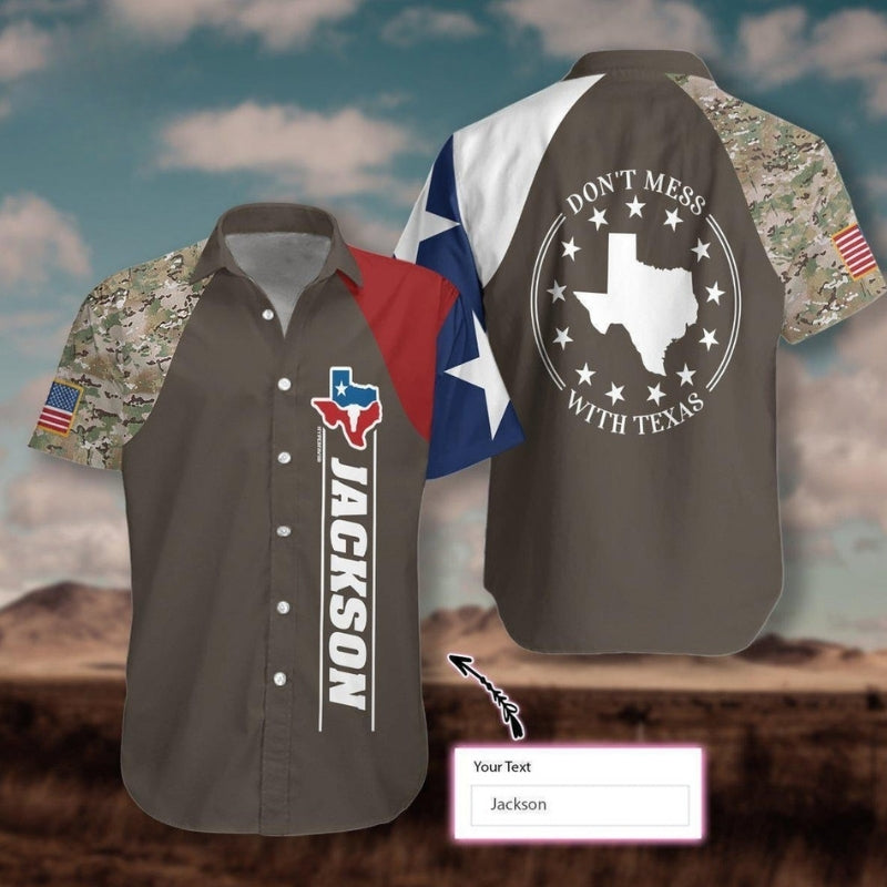 Texas Peace Life Style Limited Custom Name 25 – Hawaiian Shirt